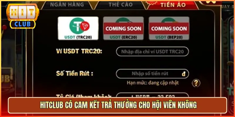 Hitclub Có Cam Kết Trả Thưởng Cho Hội Viên Không