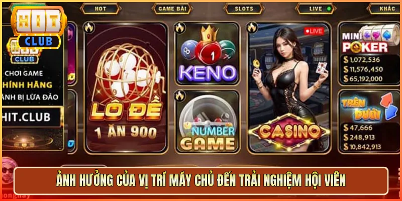 Ảnh Hưởng Của Vị Trí Máy Chủ Đến Trải Nghiệm Hội Viên