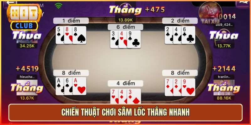 Chiến Thuật Chơi Sâm Lốc Thắng Nhanh
