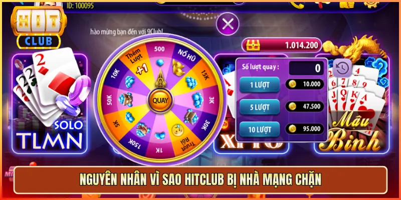Nguyên Nhân Vì Sao Hitclub Bị Nhà Mạng Chặn