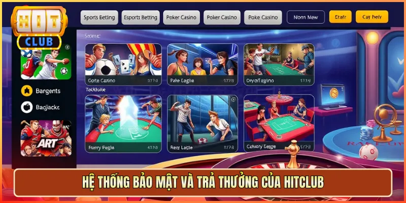 Hệ Thống Bảo Mật Và Trả Thưởng Của Hitclub